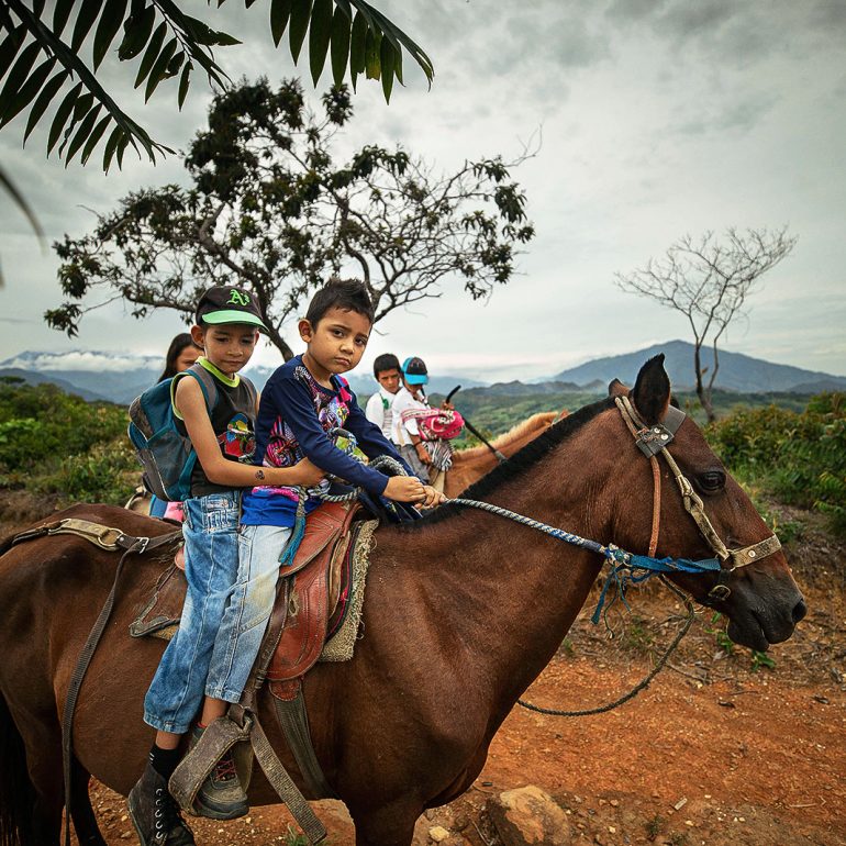 Difíciles condiciones para ir a estudiar