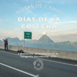 Portada de la exposición Días de la Cosecha de Delio Aparicio. Fotografía del Cerro de Tusa en Antioquia, presentada en el II Festival de Fotografía de Medellín.